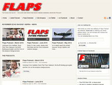 Tablet Screenshot of flapspodcast.com
